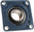 UCF211, 4 Hole Flange Bearing Unit 55mm ID