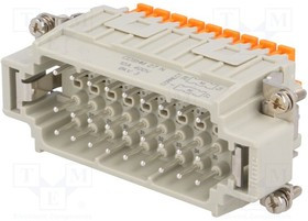 CHI06LS, Корпус для прямоугольных разъемов, размер 44.27, с заглушкой