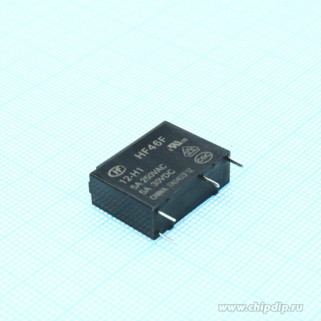 HF46F/12-H1, Реле электромеханическое, субминиатюрное, SPST-NO