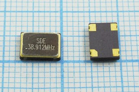 Кварцевый генератор 38.912МГц 3.3В,HCMOS/TTL в корпусе SMD 7x5мм, гк 38912 \\SMD07050C4\T/ CM\3,3В\S