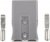 SBS50GRA#6, SBS Series Male 2 Way Battery Connector, 110A, 600 V