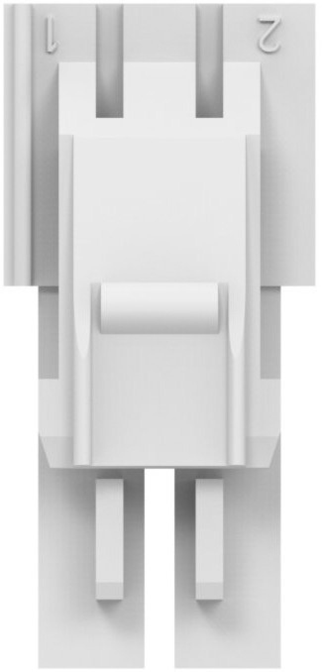 176273-1, AMP Universal Power Male Connector Housing, 4mm Pitch, 4 Way, 2 Row
