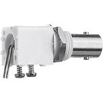 J01001A0037, Гнездо, BNC, "мама", угловой 90°, THT, на панель, PBT J01001A0037, Гнездо, BNC, "мама", угловой 90°, THT, на панель, PBT