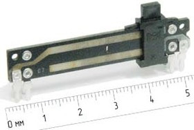 Резистор переменный движковый 200к\B\50мм\4C5x4\F-3072; №4516 РПдвиж 200к\B\50мм\4C5x4\F-3072\