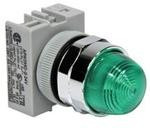 APW299D-A-120V, Industrial Panel Mount Indicators / Switch Indicators 22mm Pilot Light Amber