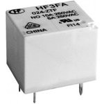 HF3FA/012-ZTF, Реле электромеханическое, субминиатюрное, U катушки 12 VDC, 10 А, SPDT (OBSOLETE)