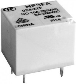 HF3FA/012-ZTF, Реле электромеханическое, субминиатюрное, U катушки 12 VDC, 10 А, SPDT (OBSOLETE)