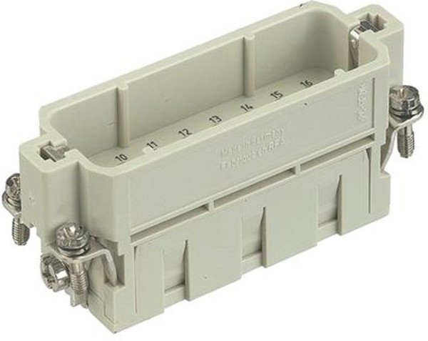 09200163111, Heavy Duty Power Connectors FEMALE INSERT HAN 32A CRIMP TERM