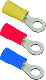 084-04-09, Наконечники НКИ 5.5-4 кольцо 4-6мм желтый (уп./100 шт) HLT