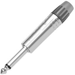 Seetronic MP2X кабельный разъем Jack 6.3мм TS штекер, для кабеля диаметром 4-7мм