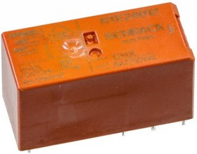 RTE24012, Реле 2 переключ. 12VDC, 8A/250VAC DPDT