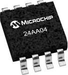 24AA04-I/SN, EEPROM, 4 Кбит, 2 BLK (256 x 8бит), Serial I2C (2-Wire), 400 кГц, SOIC, 8 вывод(-ов) 24AA04-I/SN, EEPROM, 4 Кбит, 2 BLK (256 x 8бит), Serial I2C (2-Wire), 400 кГц, SOIC, 8 вывод(-ов)