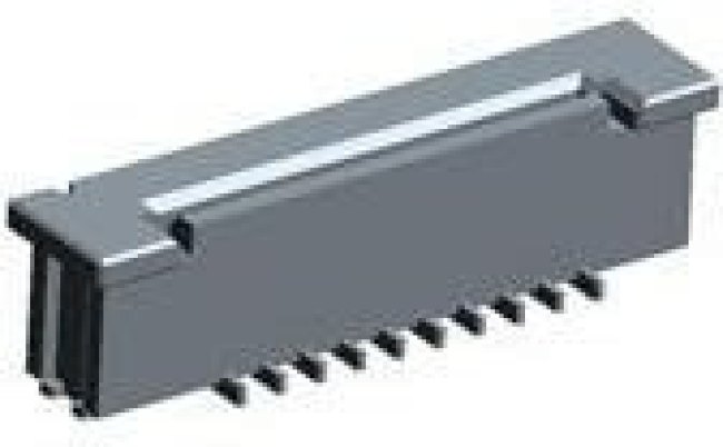 2-1734741-8, FFC &amp; FPC Connectors .5 FPC VT ZIF Type-B 28 CONT