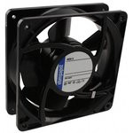 4650X, AC Axial Fan, 230V, Square, 119 мм, 38 мм, Скольжения, 106 фут³/мин