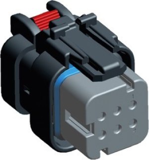 776531-2, AMPSEAL 16 Automotive Connector Socket 6 Way 776531-2, AMPSEAL 16 Automotive Connector Socket 6 Way