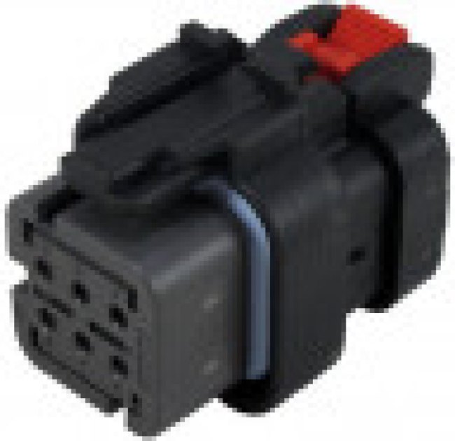 776531-2, AMPSEAL 16 Automotive Connector Socket 6 Way