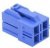 151049-2401, Headers &amp; Wire Housings CP6.5 RECP HSG DR 4CKT POLZ POSLCK BLU