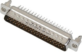 L717HDCH62POL2RM5, Amphenol L717HD 62 Way Through Hole D-sub Connector Plug, with 4-40 UNC Threaded Inserts, Boardlocks L717HDCH62POL2RM5, Amphenol L717HD 62 Way Through Hole D-sub Connector Plug, with 4-40 UNC Threaded Inserts, Boardlocks