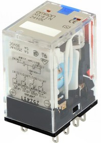 MY4IN 24DC [S], Реле электромагнитное, 4PDT, Uобмотки 24ВDC, 5A/220ВAC, 5A/24ВDC