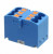3273396, DIN Rail Terminal Blocks PTFIX 6X2,5-G BU 2.5mm2 ADHESIVE MNT