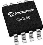 23K256T-I/SN, SRAM Chip Sync Single 3.3V 256K-bit 32K x 8 25ns 8-Pin SOIC N T/R 23K256T-I/SN, SRAM Chip Sync Single 3.3V 256K-bit 32K x 8 25ns 8-Pin SOIC N T/R