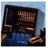 95501-6649, Modular Connectors / Ethernet Connectors RJ11 MOD JACK 6/4 R/A SMT LOPRO