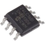 24LC16B-I/SN, 24LC16B-I/SN, 16kbit Serial EEPROM Memory, 900ns 8-Pin SOIC Serial-I2C