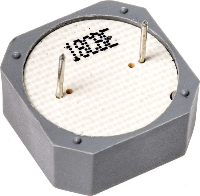 SMA-17 P10, (+1.5~24V/82dB), Пьезоизлучатель с генератором, 17 мм