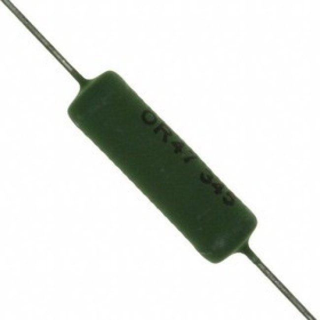 PAC500004707FAC000, Wirewound Resistors - Through Hole 5watt 0.47ohm 1% 100ppm