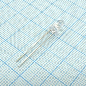 L-7113EC, Светодиод 5мм/красный/617нм/80- 200мкд/прозрачный/20°