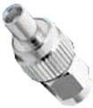 242126, RF Adapters - Between Series MCX JACK TO SMA PLUG ADAPTER