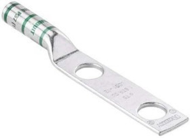 LCC350-12-X, Terminals Copp Comp Lug 2H 350 kcmil 1/2