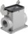 19302060291, Heavy Duty Power Connectors 6B Surface Housing Single Lever, 2xM25 19302060291, Heavy Duty Power Connectors 6B Surface Housing Single Lever, 2xM25