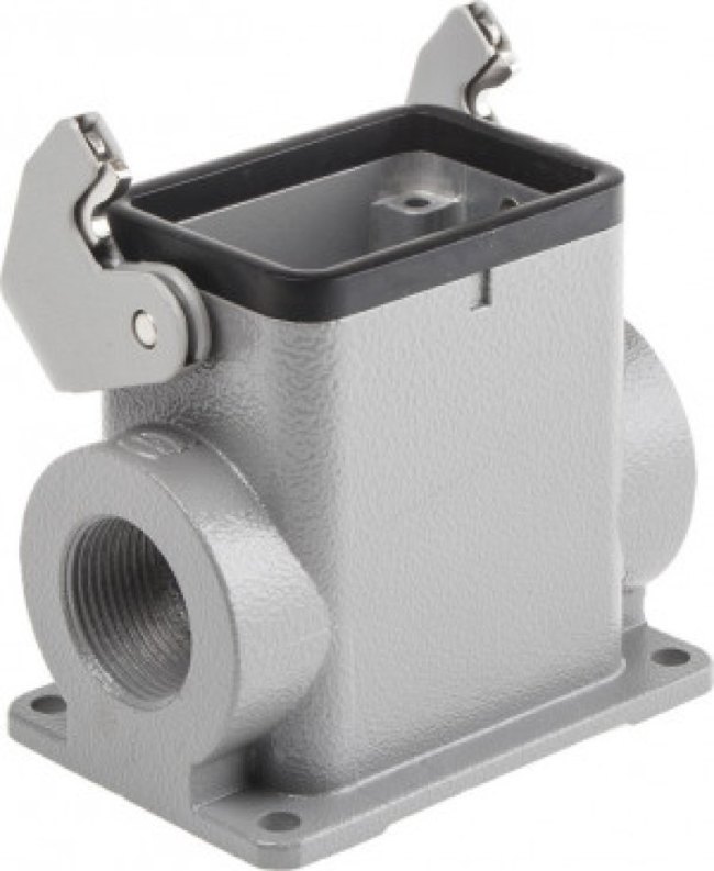 19302060291, Heavy Duty Power Connectors 6B Surface Housing Single Lever, 2xM25 19302060291, Heavy Duty Power Connectors 6B Surface Housing Single Lever, 2xM25