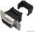 L17DEFRA09SC309, D-Subminiature 9 Way Cable Mount D-sub Connector Socket, 1.27mm Pitch