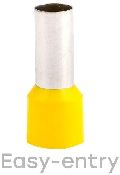 Наконечник штыревой втулочный изол. НШвИ 25.0-16 (уп.50шт) EKF nhvi-25.0-16