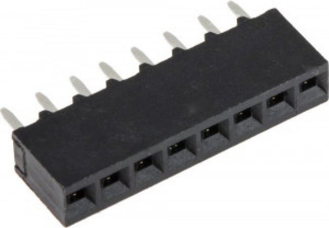 5-535541-6, AMPMODU MOD IV Series Straight Through Hole Mount PCB Socket, 8-Contact, 1-Row, 2.54mm Pitch, Solder 5-535541-6, AMPMODU MOD IV Series Straight Through Hole Mount PCB Socket, 8-Contact, 1-Row, 2.54mm Pitch, Solder