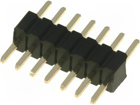 DS1031-01-1*7P8BV3-1, Штыревой, IDC, "папа", PIN 7, прямой, 1,27мм, THT, позолота DS1031-01-1*7P8BV3-1, Штыревой, IDC, "папа", PIN 7, прямой, 1,27мм, THT, позолота