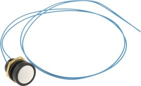 49-59114, 49-59 Series Push Button Switch, Momentary, Panel Mount, 16mm Cutout, SPST, Clear LED, 250V ac, IP67