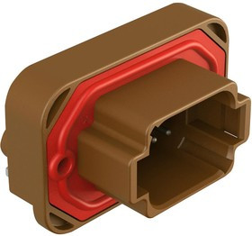 AT13-08PD-BM03, AUTOMOTIVE CONN, 8POS, RCPT, 13A, 250VDC AT13-08PD-BM03, AUTOMOTIVE CONN, 8POS, RCPT, 13A, 250VDC