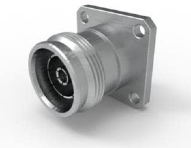 2081973-1, RF Connectors / Coaxial Connectors 4.3-10 STR JACK FLANGE,SOLDER,RG141