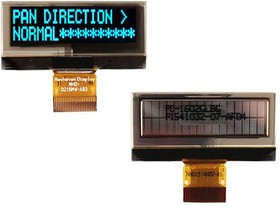 NHD-0216MW-AB3, OLED Displays & Accessories 2x16 OLED Glass Character Blue NHD-0216MW-AB3, OLED Displays & Accessories 2x16 OLED Glass Character Blue