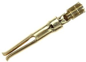 745253-3, D SUB CONTACT, SOCKET, 26-22AWG, CRIMP