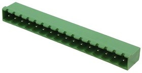 1757608, Pluggable Terminal Blocks 16 Pos 5mm pitch Through Hole Header 1757608, Pluggable Terminal Blocks 16 Pos 5mm pitch Through Hole Header