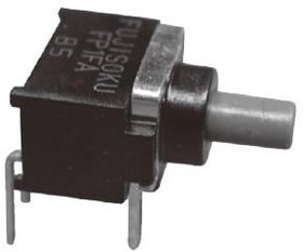 CFP2-1FC-AW, Pushbutton Switches SPDT, ON-(ON), ultra-miniature pushbutton, straight PC terminals, 0.4VA @ 28V DC CFP2-1FC-AW, Pushbutton Switches SPDT, ON-(ON), ultra-miniature pushbutton, straight PC terminals, 0.4VA @ 28V DC