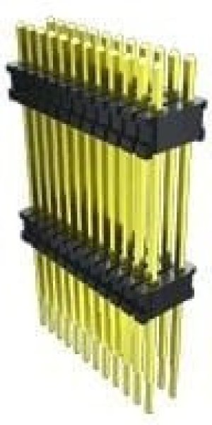 DWM-03-51-G-S-200, Board to Board &amp; Mezzanine Connectors .050" x .100" Flex Stack, Flexible Micro Board Stacker