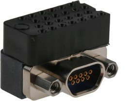 MWDM2L-9SCBRP-.110, D-Sub Micro-D Connectors MICR D PCB CON 9SKT CNT