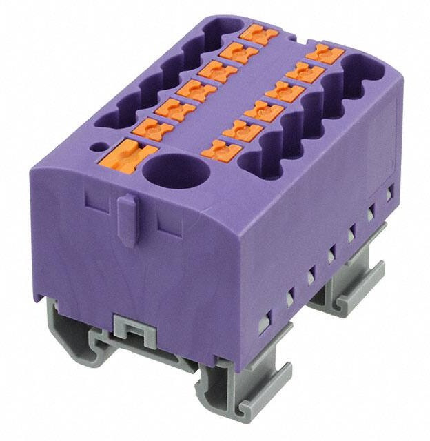 3274204, DIN Rail Terminal Blocks PTFIX6/12X2,5NS15AVT 2.5mm2 w/6mm2 feedi