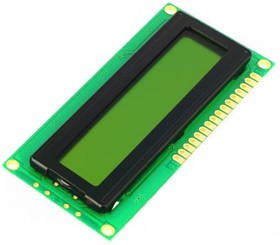 DEM 16213SYH, Дисплей ЖКД, алфавитно-цифровой, STN Positive, 16x2, 80x36x9мм DEM 16213SYH, Дисплей ЖКД, алфавитно-цифровой, STN Positive, 16x2, 80x36x9мм