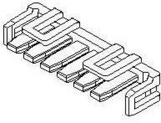 51217-1205, Headers &amp; Wire Housings 2.0 WtB Retainer 12C 0 WtB Retainer 12Ckt